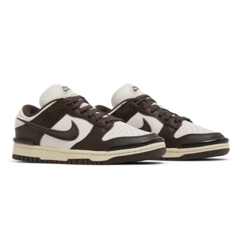 Nike Dunk Low Twist Phantom/Baroque Brown Woman’s Size 9